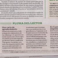 Gracias Revista Lideres por entrevista Servimatango